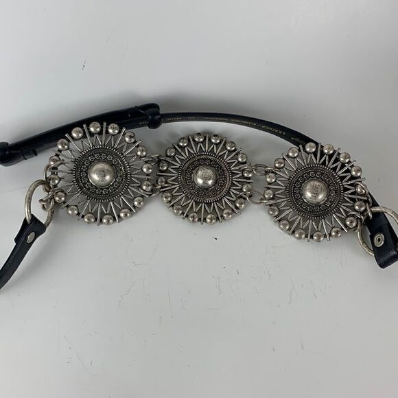 Chico's Accessories - Chico’s western concho adjustable leather belt medium large